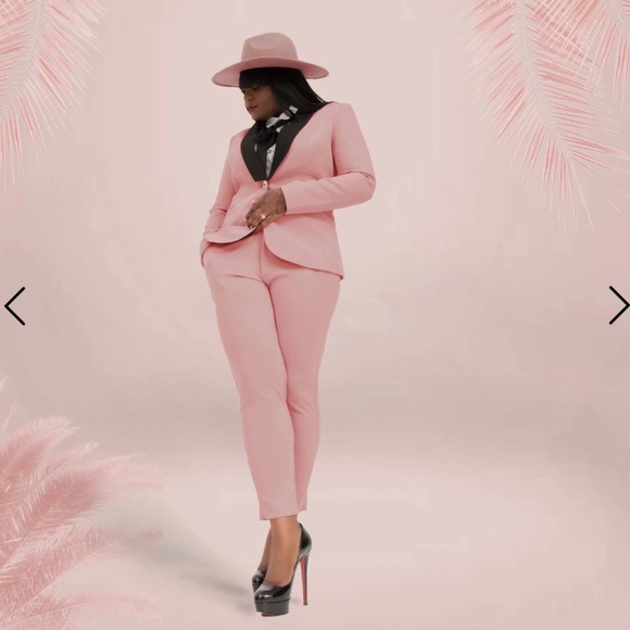Layo G Rebellious Blush Suit - Picture 3 of 4
